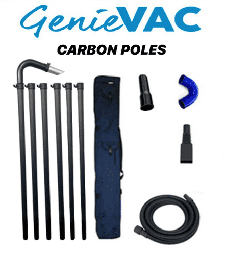 Genie Vac Carbon Pole Package 30ft