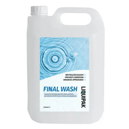 Liquipak Final Wash - Sodium Hypochlorite Neutraliser