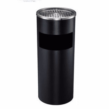 Metal Litter/Rubbish Bin & Cigarette/Smoking Ash Tray Outdoor Restaurant/Pub