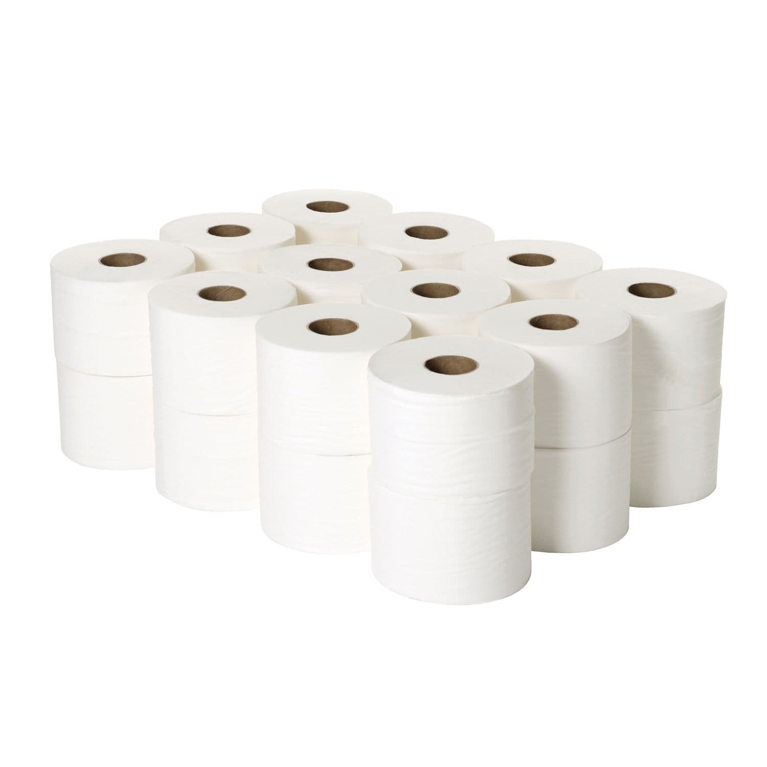 Domino Super Rollo Micro Mini Jumbo Toilet Roll 125m Pack 24 Commercial Toilet Paper Roll