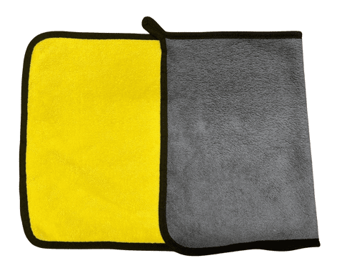 Microfibre Cleaning Towel Gold/Grey 30x60cm