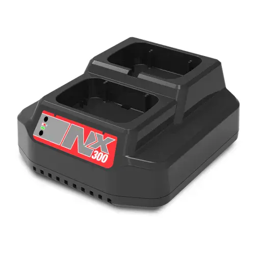 Numatic NX300 Lithium Dual Battery Charger + UK Plugged Cable