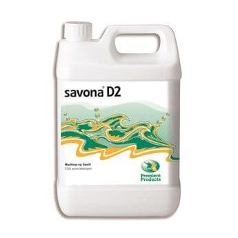 Premiere Savona D2 washing up liquid 5ltr