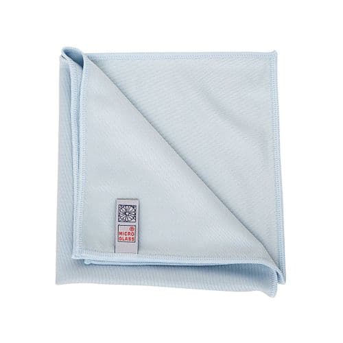 Professional Microfibre glass Window Cloth 76 x 70cms (Blue)