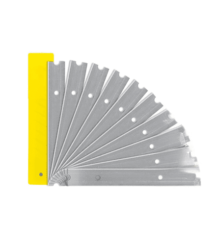 Stainless Steel Glass Scraper Blades 4"