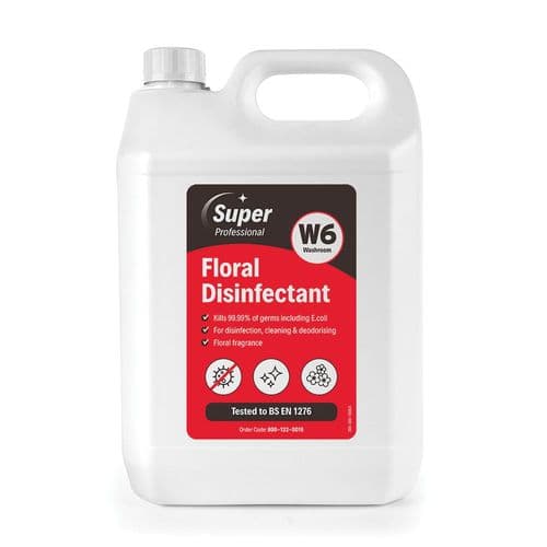 Super Floral Disinfectant W6 5L