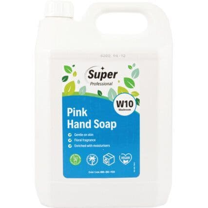 Super Pink Liquid Hand Soap W10 5L