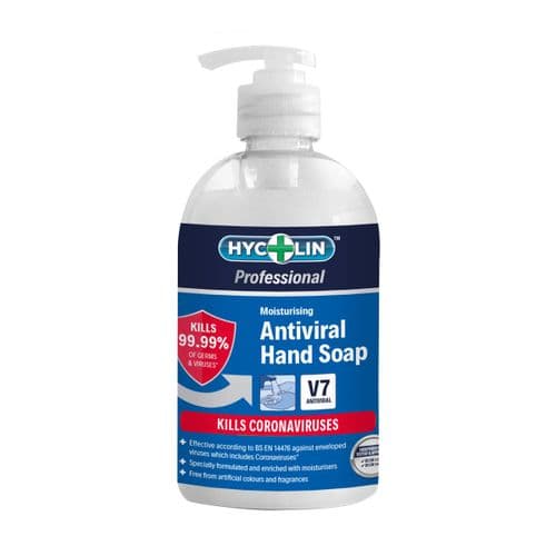 V7 Hycolin Professional Antiviral Hand Soap (500ml)