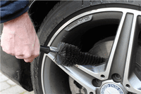 Vikan Rim Brush, Ø65 mm, 320 mm, Soft, Black
