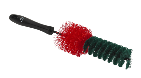 Vikan Rim Cleaner, Ø65 mm, 335 mm, Hard, Black