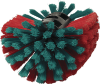 Vikan Rim Cleaner, waterfed, 240 mm, Soft/split, Black