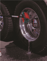 Vikan Rim Cleaner, waterfed, 240 mm, Soft/split, Black