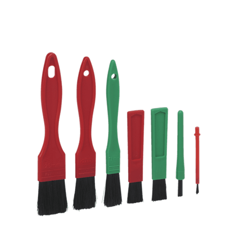 Vikan Set of Detail Brushes, 7 pcs 140mm Soft