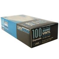 Vinyl Powder Free Clear Disposable Gloves