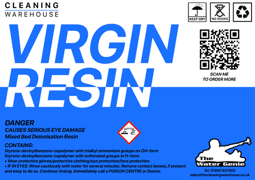 Water Genie DI Virgin Resin 5L