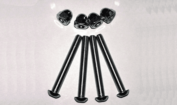 10mm NUT & BOLT - (pack of 4)