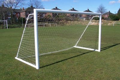 ALUMINIUM FOLDING GOAL - ELLIPTICAL -  8 x 6