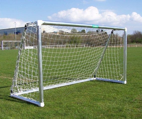 ALUMINIUM FOOTBALL GOALS  8' x 6' :  made by ITSA GOAL SHEFFIELD