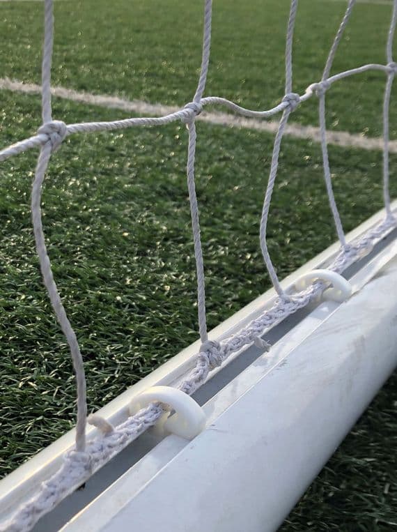 Aluminium Goal Net Clips - Slot Net Fixing - Universal Net Goalpost Net Fixing