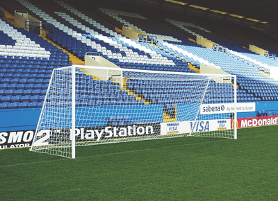 Aluminium Goal Post - Portable adult goal that  will fit in a carry bag - 24 x 8