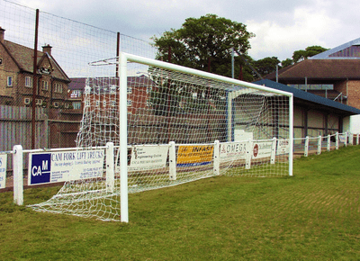 ALUMINIUM SOCKETED GOAL POSTS  - Package deal - PAIR - 24 x 8