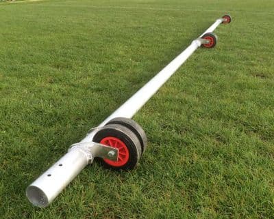 FOOTBALL GOAL- REAR WHEELED BACK FRAME