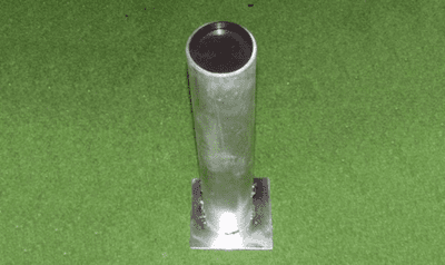 FOOTBALL GOAL - STEEL GROUND SOCKET