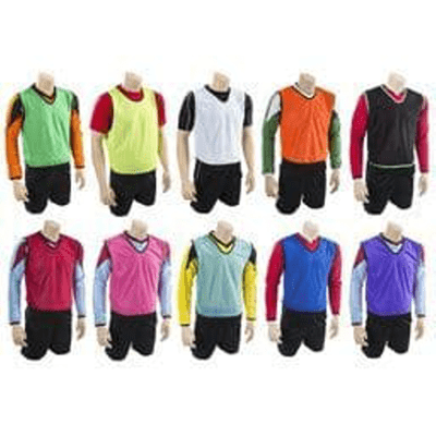 Football Training Bibs - Adults/Youths - Pack of 15