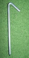 Goal net ground pegs in steel (pack of twenty)  - Heavy duty version