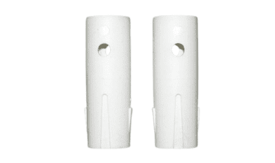 Goal post corner bracket spigots (two) - Industrial Nylon version