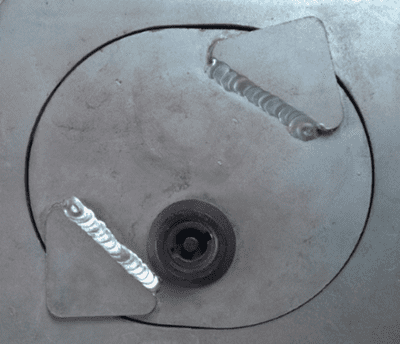 Goal post  ground socket cap - lockable