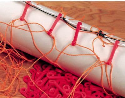 Goal post net fixing Fasclips (Pack of forty)