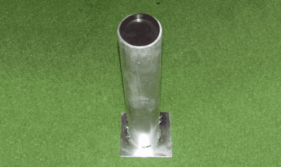 Ground Socket cap - Black plastic