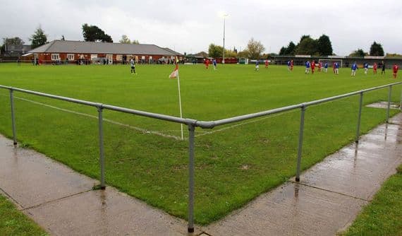 Spectator barrier for use on football and rugby pitches. General low cost sports barrier.  ITSA GOAL POSTS LTD MADE IN SHEFFIELD TEL 01142424244