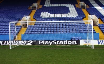 PORTABLE GOAL -16'x7' fits in a carry bag