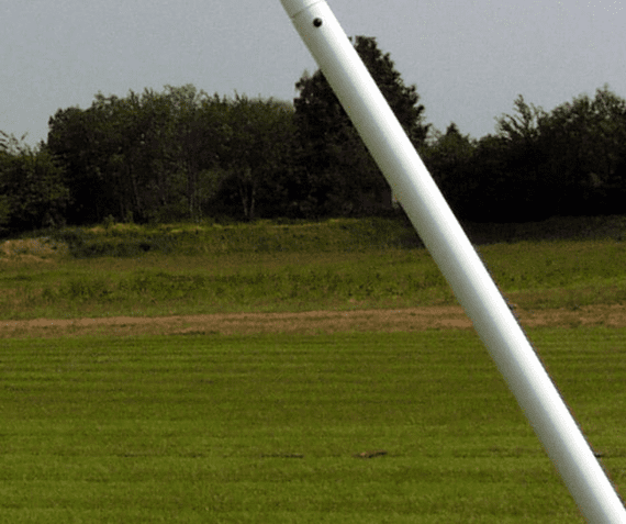 Itsa Goal spare parts - Sloping Back Stanchion - 1265mm  long