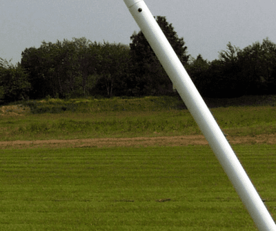 Sectional Sloping Back Stanchion  2232mm long