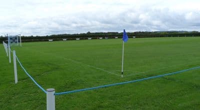 SINGLE SPECTATOR BARRIER  POST - SOCKETED