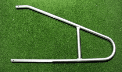 STEEL NET SUPPORTS FOR FIXED POSITION GOALS - LARGE