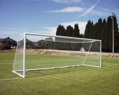 YOUTH FOOTBALL GOALS - ELLIPTICAL ALUMINIUM PACKAGE DEAL 21 x 7