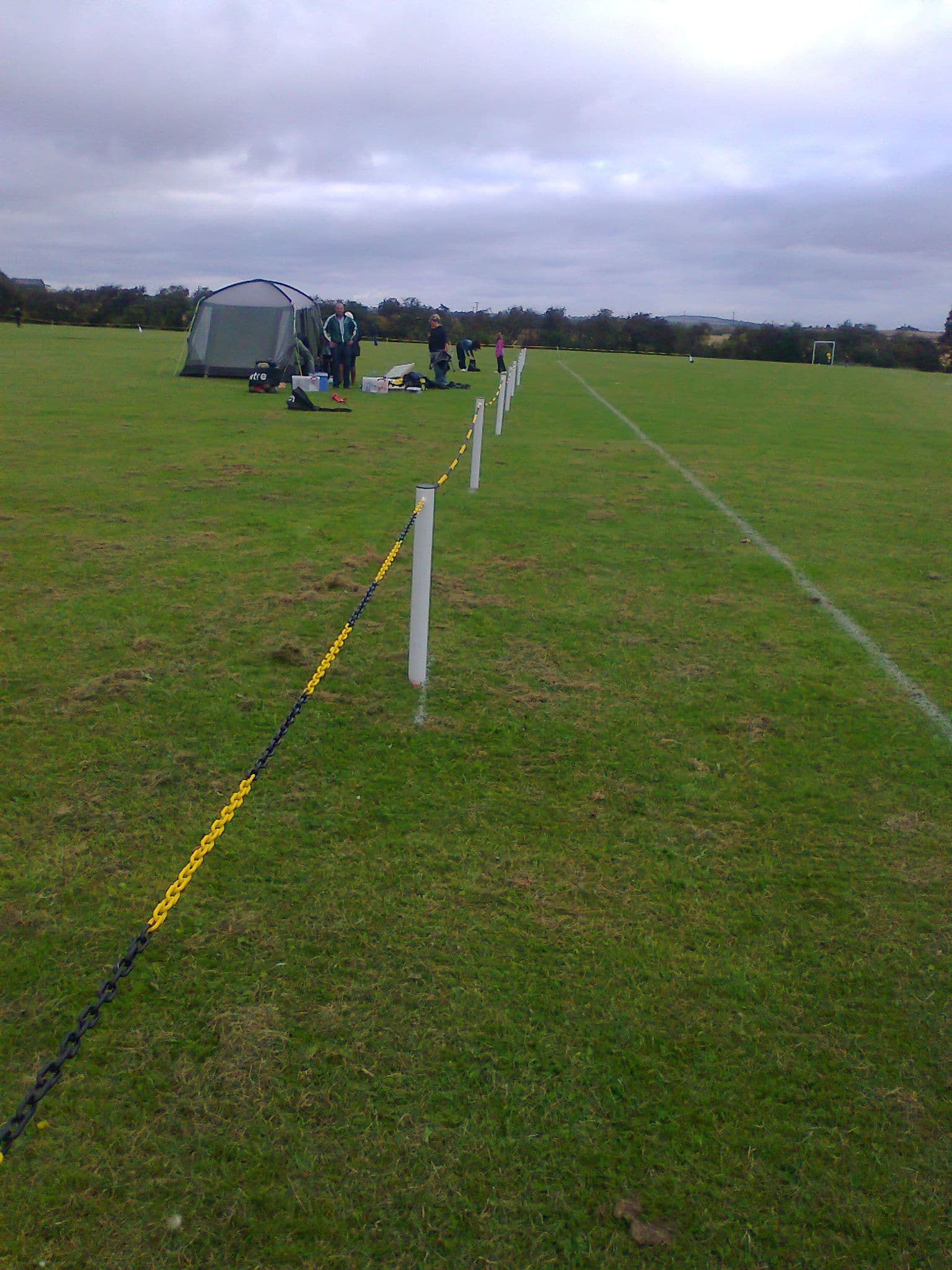 Plastic Chain Pitch Barriers - soccertackle.com