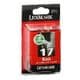 Original black cartridge n°17, ref.10NX217B 010NX217B.