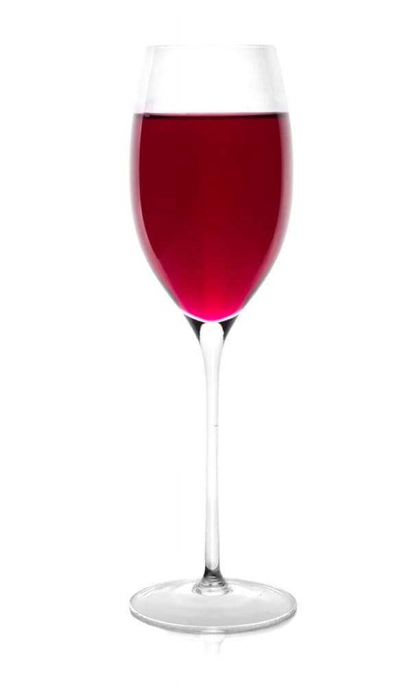 2 Tall Stemmed Wine Glasses 340ml Solavia Fine Glassware