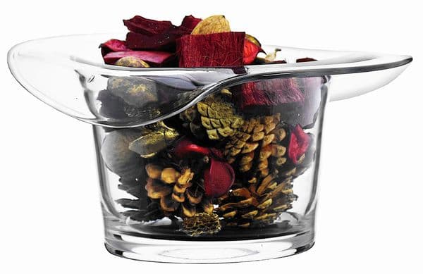 Artisan Glass Top Hat Bowl 13cm – Unusual Gift Ideas by Solavia