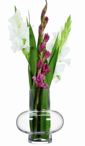 Artisan Glass Vase Geo 22cm