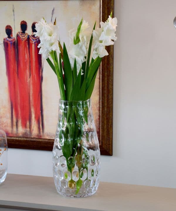Artisan Glass Vase 37cm – Home and Shop Displays | Solavia Glassware
