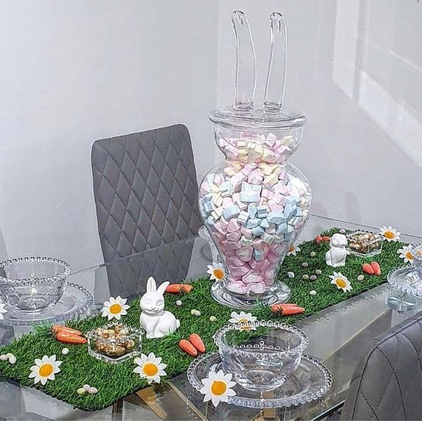 Extra Large Glass Ears Sweet Jar 68cm – Spring & Easter Gifts by Solavia
