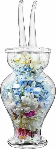 Extra Large Glass Ears Sweet Jar 68cm