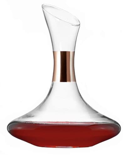Glass Carafe 700ml, Copper Gold