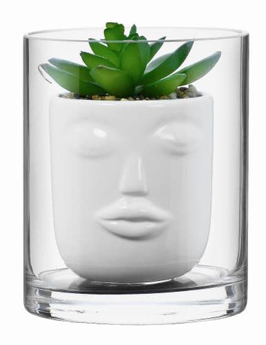 Glass Cylinder Vase Set 15cm